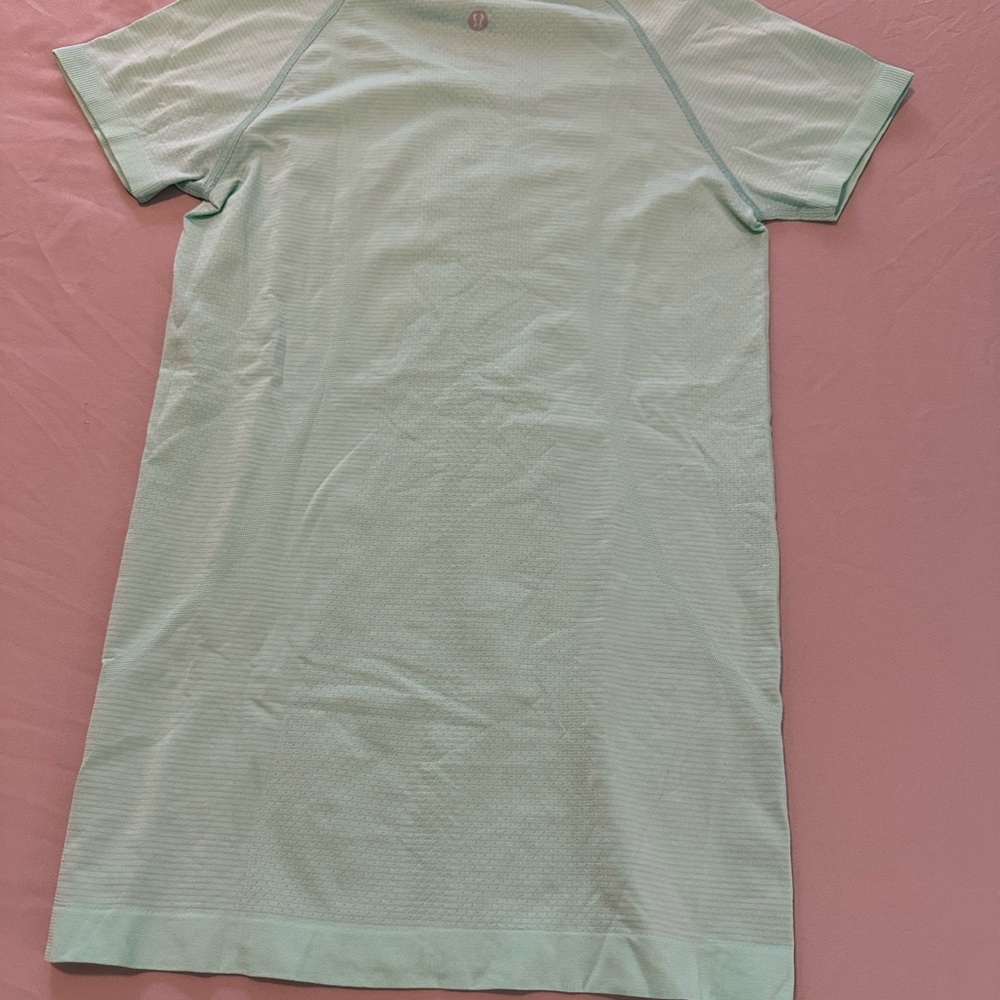 Mint Green Lululemon Swiftly Tech Short Sleeve